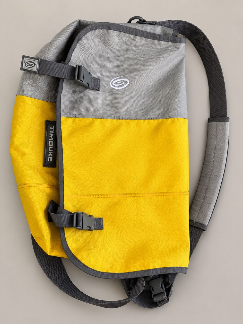 Timbuk2 Yellow & Gray Messenger/Computer bag- 22 width 15 height